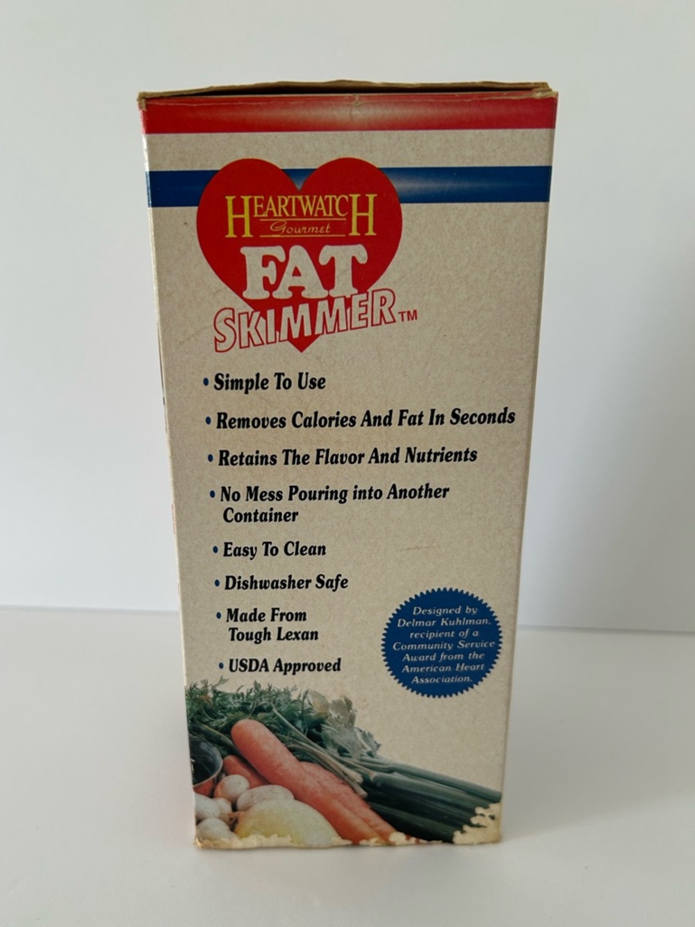 Vintage HeartWatch Gourmet Fat Skimmer for Gravy, Soups, Stews, and Sauces - Picture 14 of 16